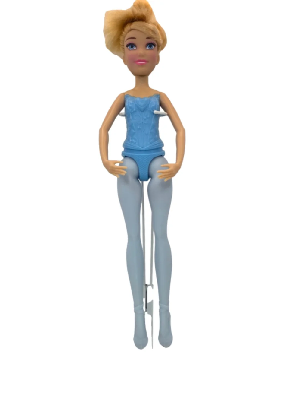 Disney Girls Doll Toy Blue Outfit Blonde Hair